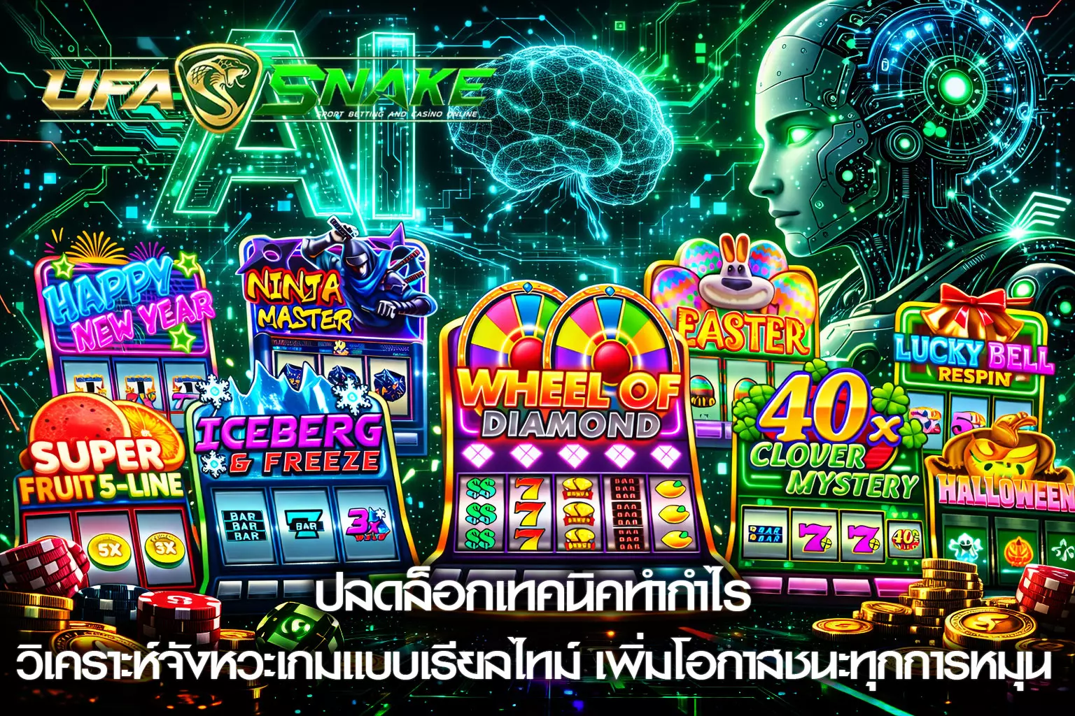 สูตรสล็อต AI UFASNAKE